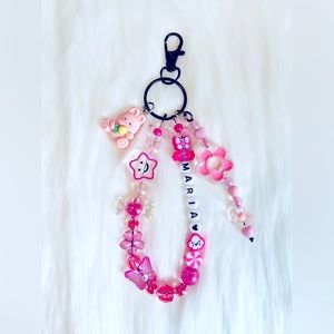 Cute personalized keychain